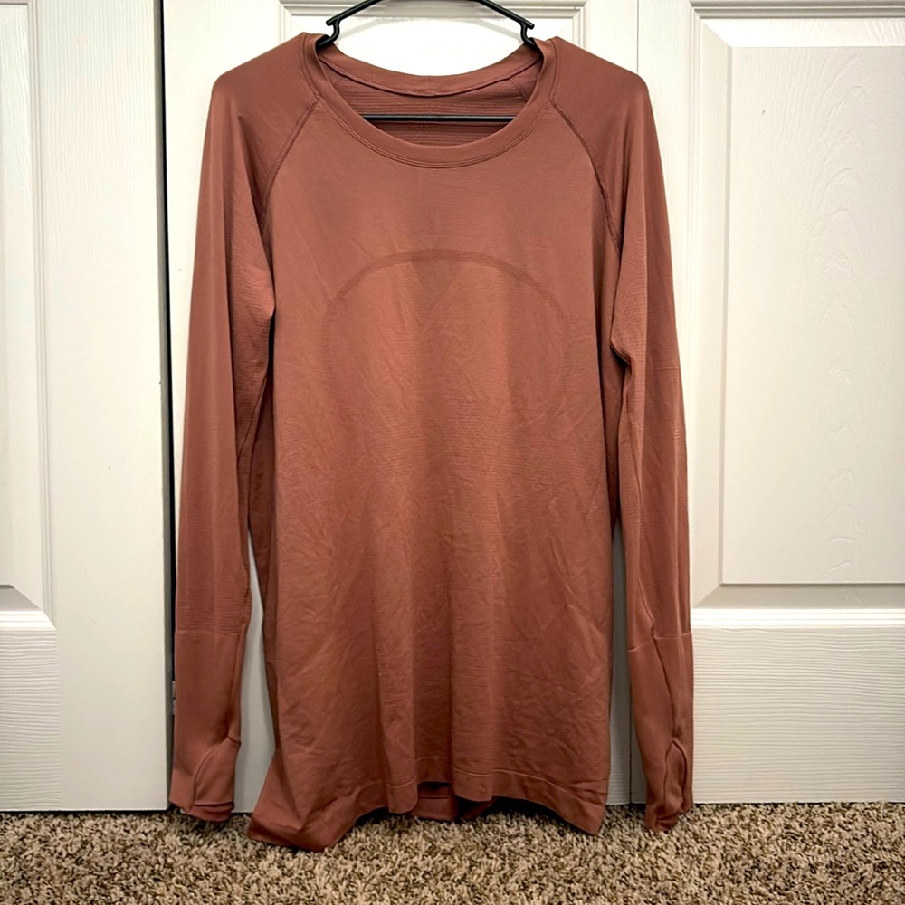 Lululemon Swiftly Tech Long Sleeve Shirt Size 14